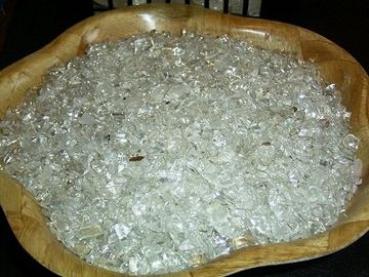 Bergkristall Ladesteine, mini-Trommelsteine, in VE mit 250 g