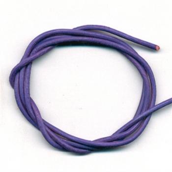 Kräftiges Lederband aus Rindsleder, Flieder, 1 Stück à 100 cm